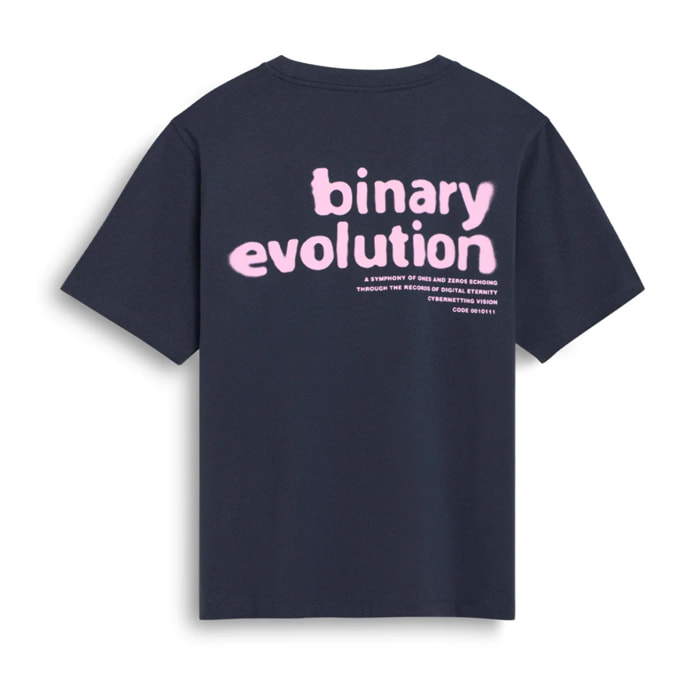 Camiseta Binary Gris