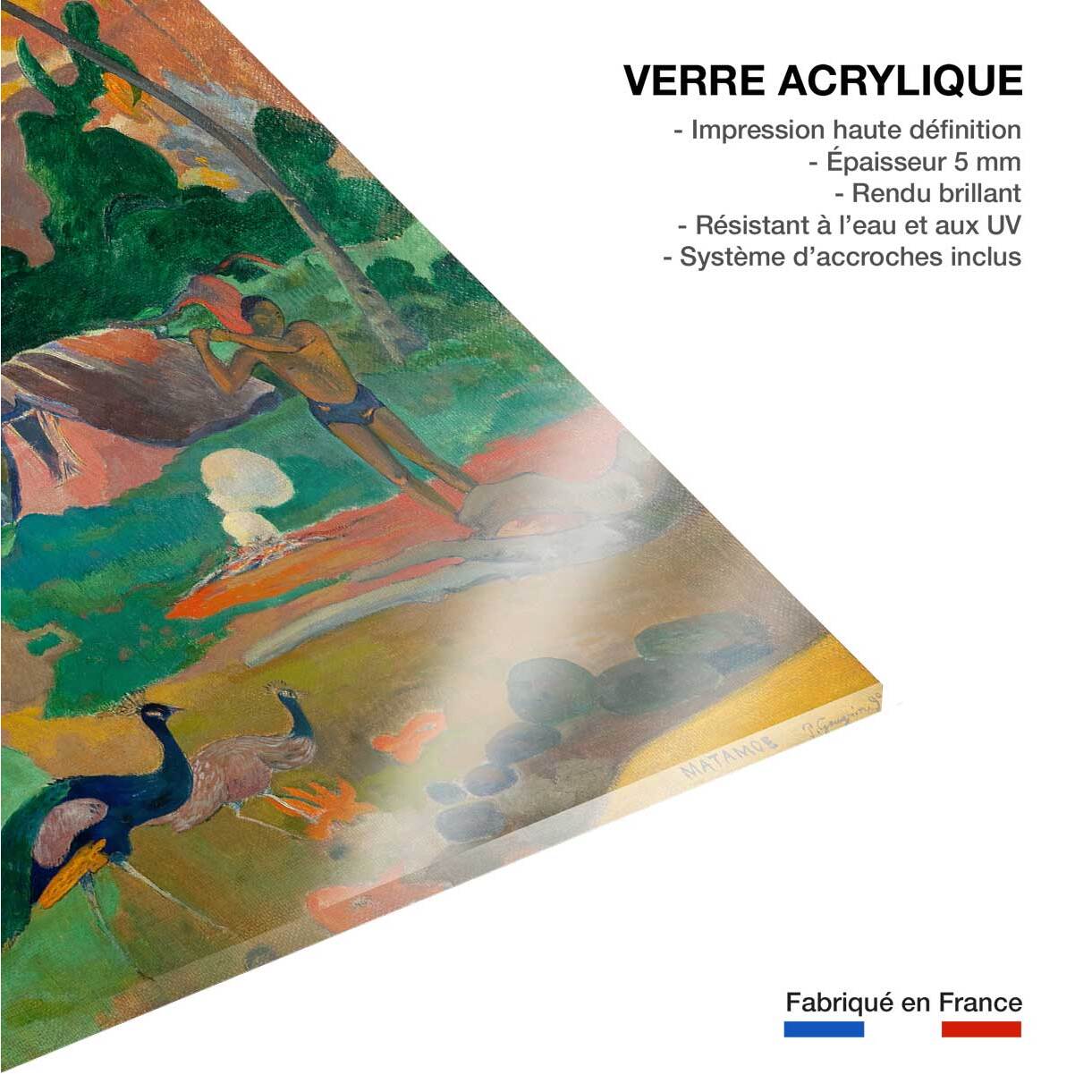 Tableau matamoe de paul gauguin  Tableau plexiglas