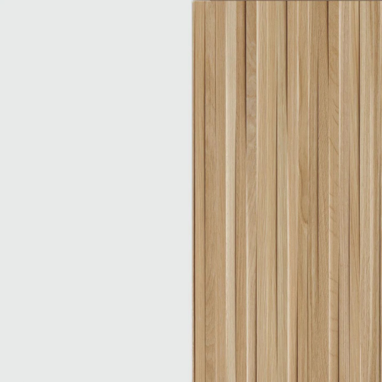 Pack salón con mesa de centro y mesa de comedor Alix Max Blanco Artik (Blanco Mate) - Natur