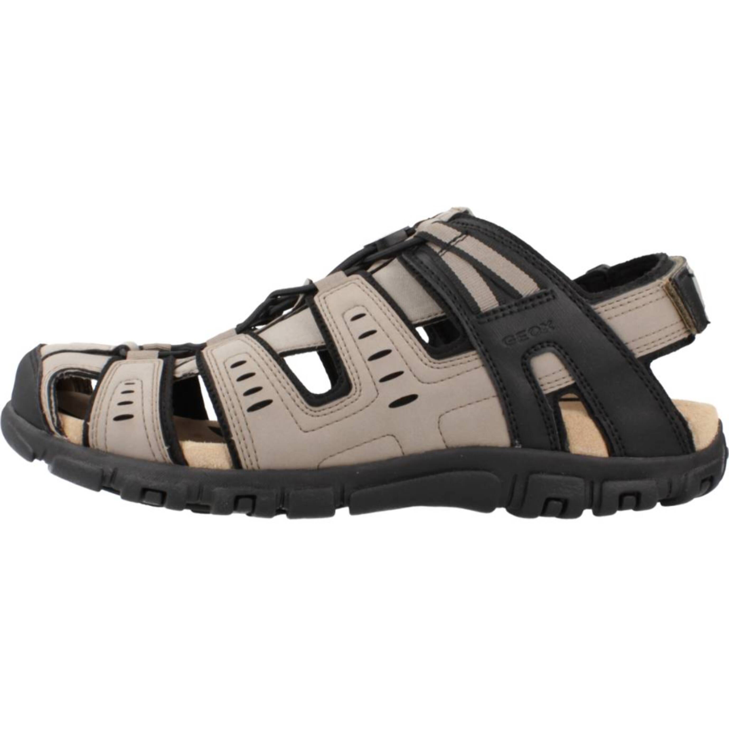 Sandalias Hombre de la marca GEOX  modelo U S.STRADA C Light Brown