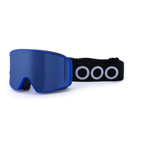Maschera da sci ECOON Zermatt in blu / Revo Blue