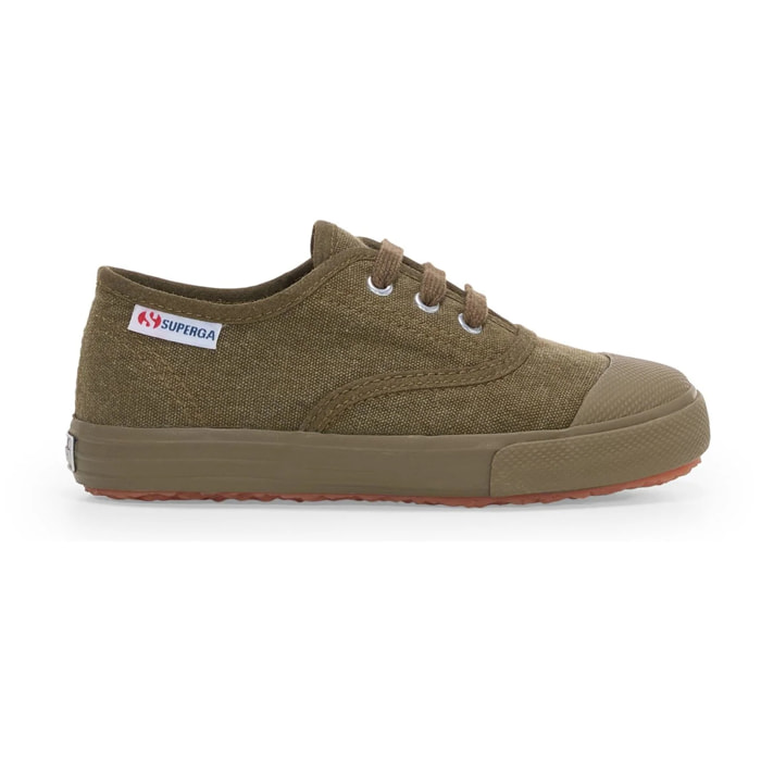 Superga - Sneakers Bambino/a Verde - 2118 KIDS COTTON STONE WASH
