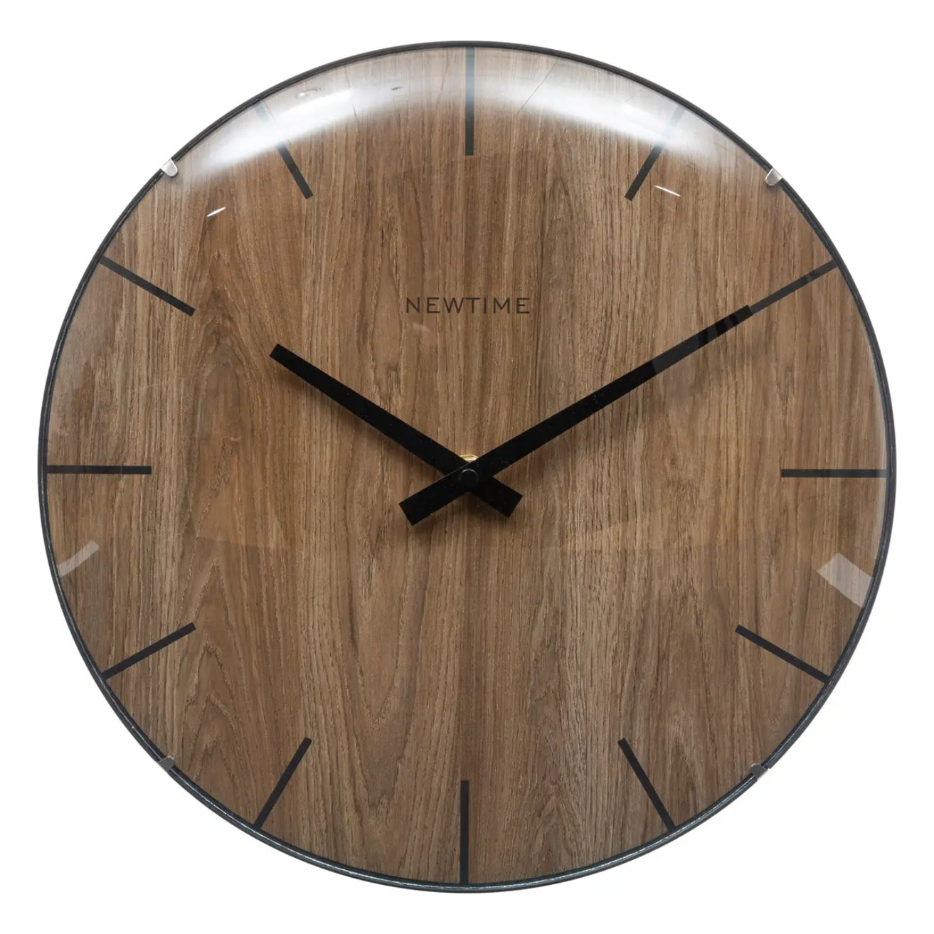 Horloge "Maeli" en verre D30cm