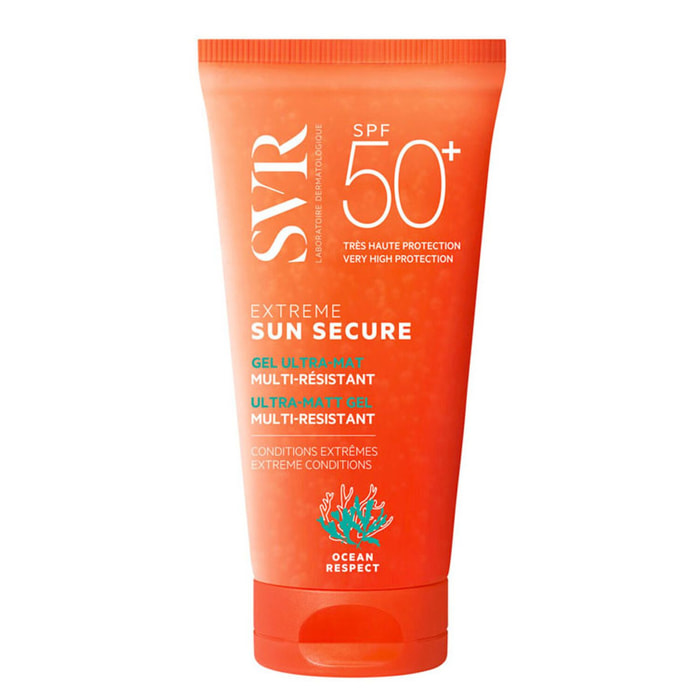 Sun Secure Extrême SPF50+  - Gel Ultra Mat Multi-Résistant 50 ml