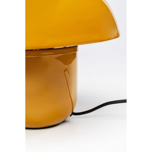 Lampe Mushroom 27cm jaune Kare Design