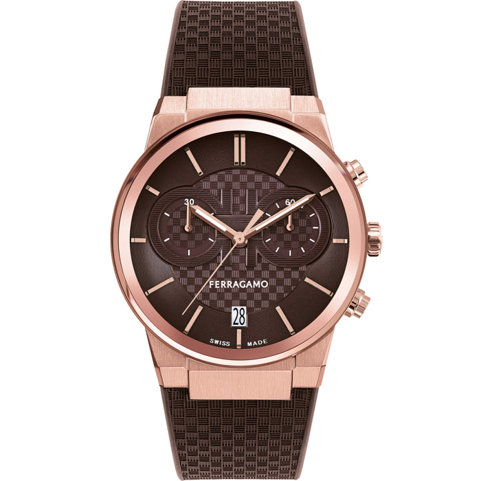Ferragamo Orologio Cronografo Al Quarzo Me-Ferragamo Sapphire Chr