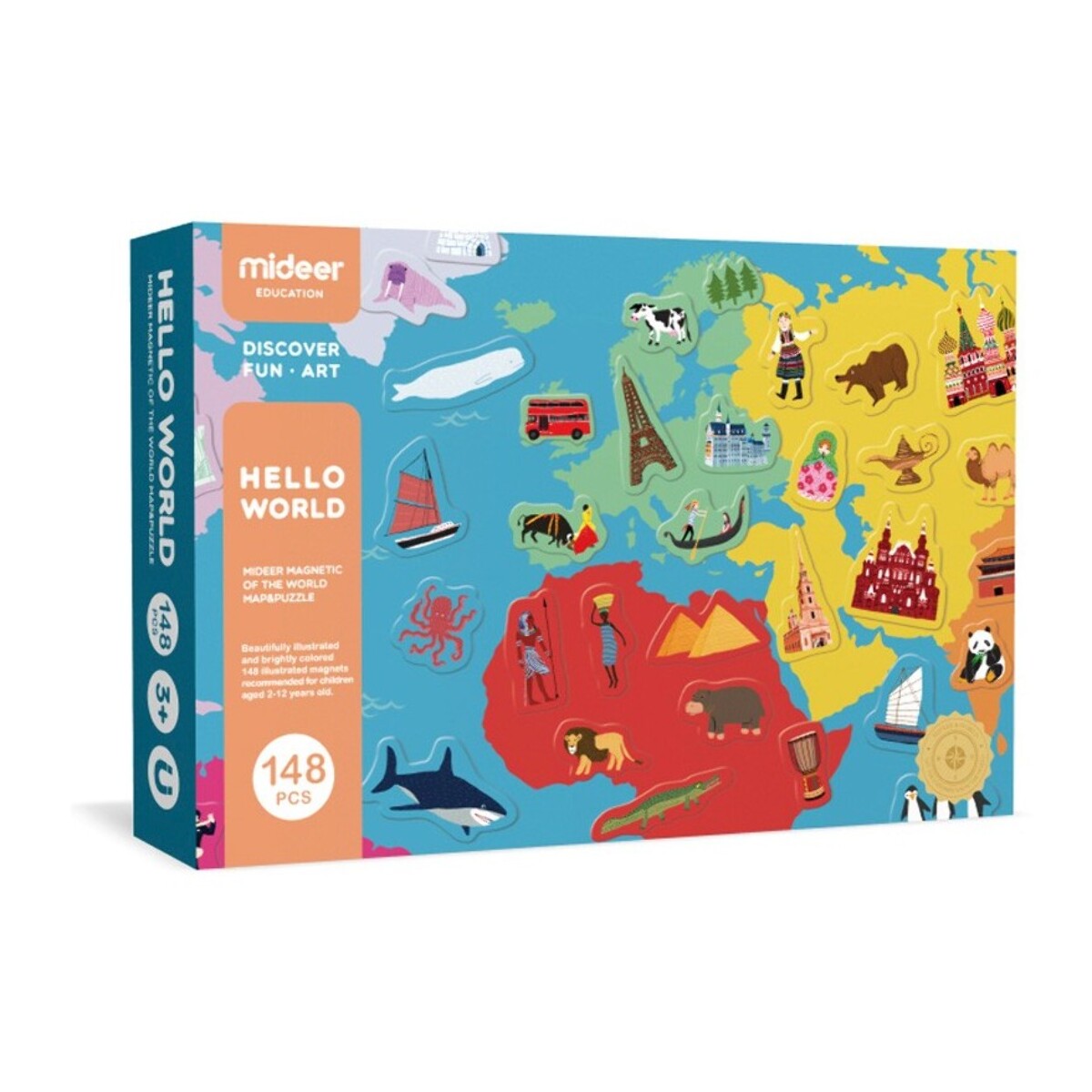 HELLO WORLD MAGNETIC - JUEGO EDUCATIVO