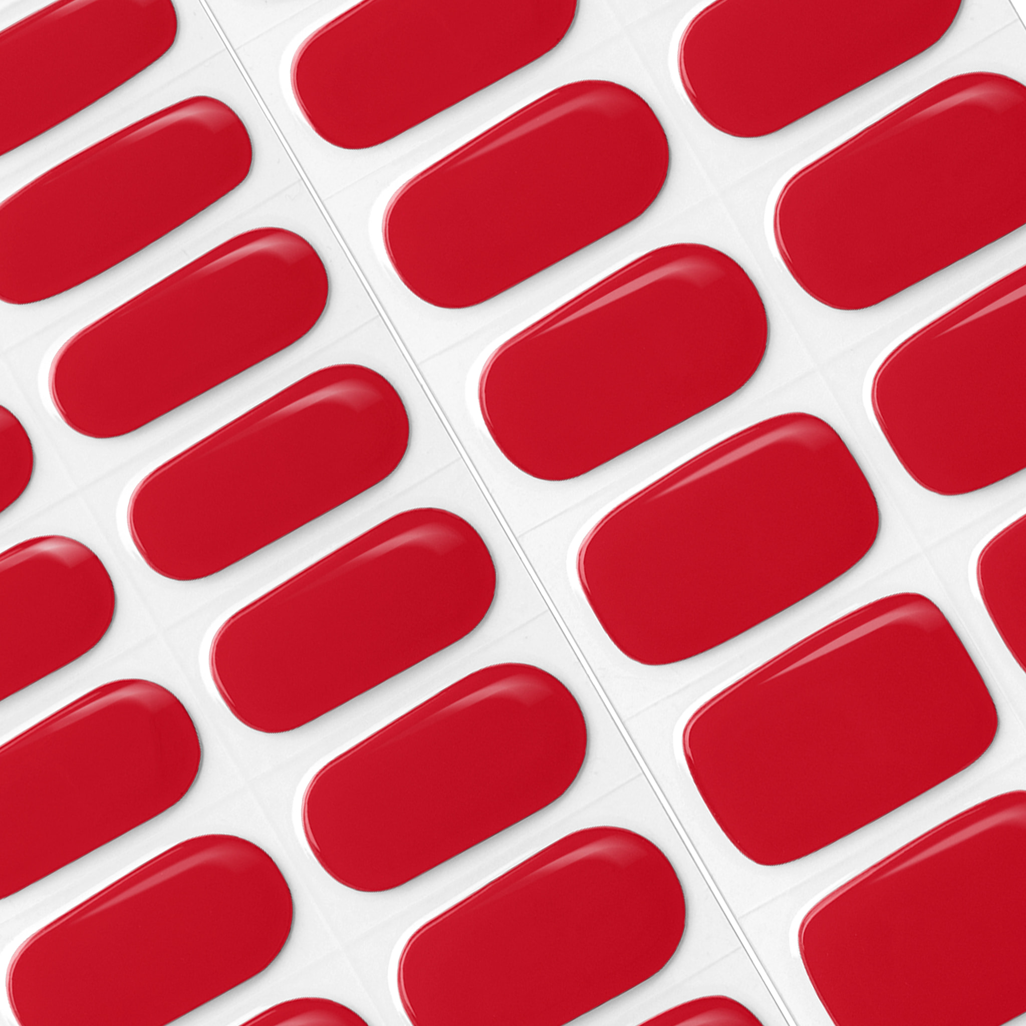 Stickers gel - 0034 Rocking Red