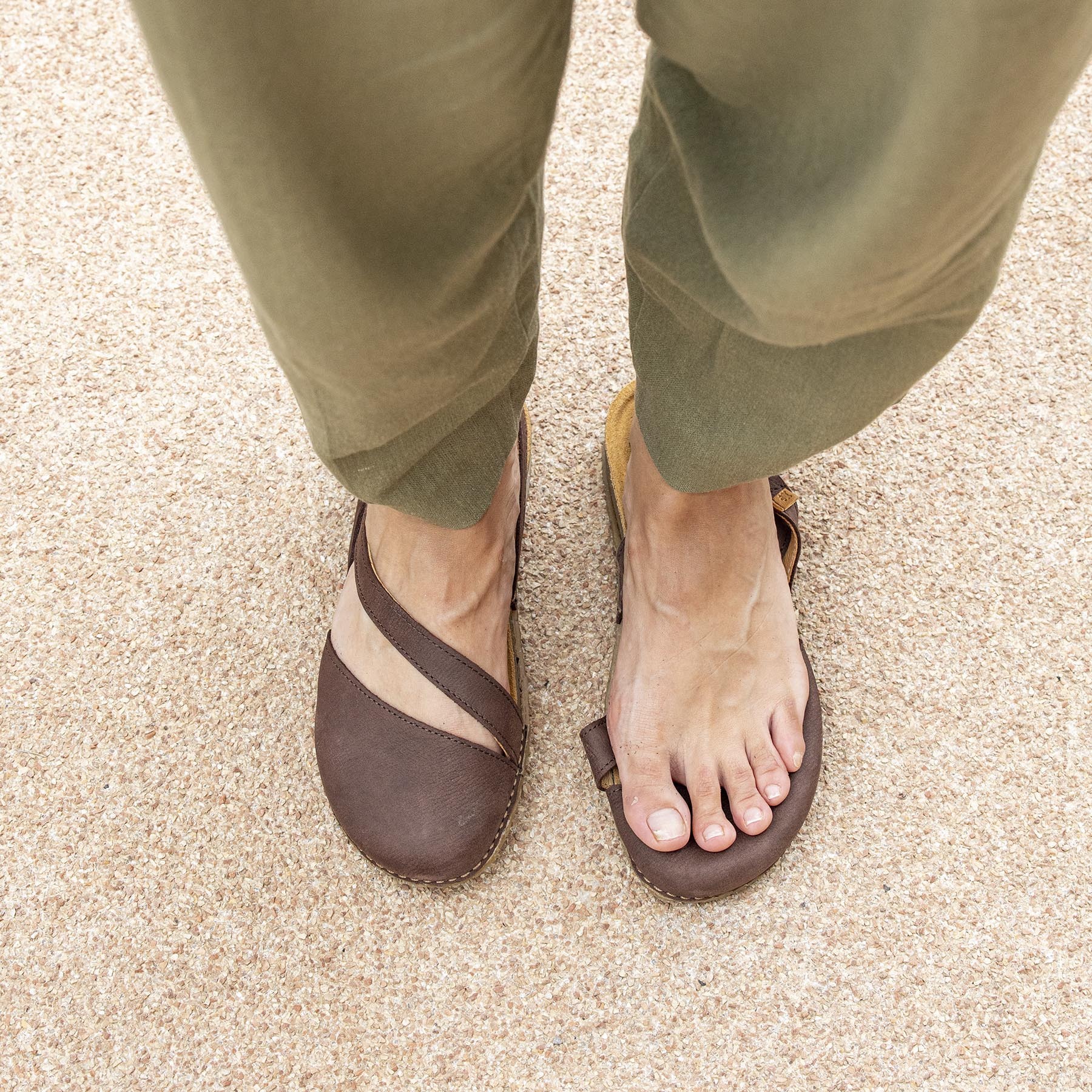 Sandalias N5813 NOBUCK LIKEN/PANGLAO color Liken