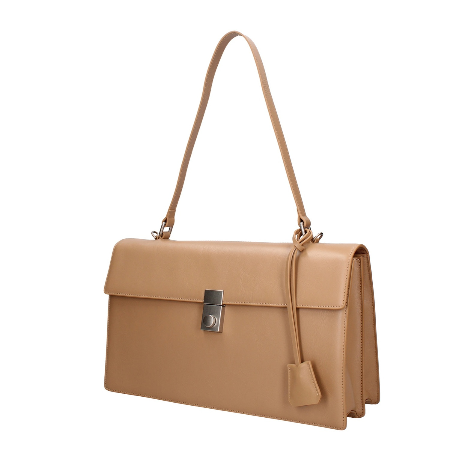 Borsa a spalla da donna Made in Italy - Modello Ereba Ultra - 100% pelle - 34.5 x 21.0 x 10.0 cm