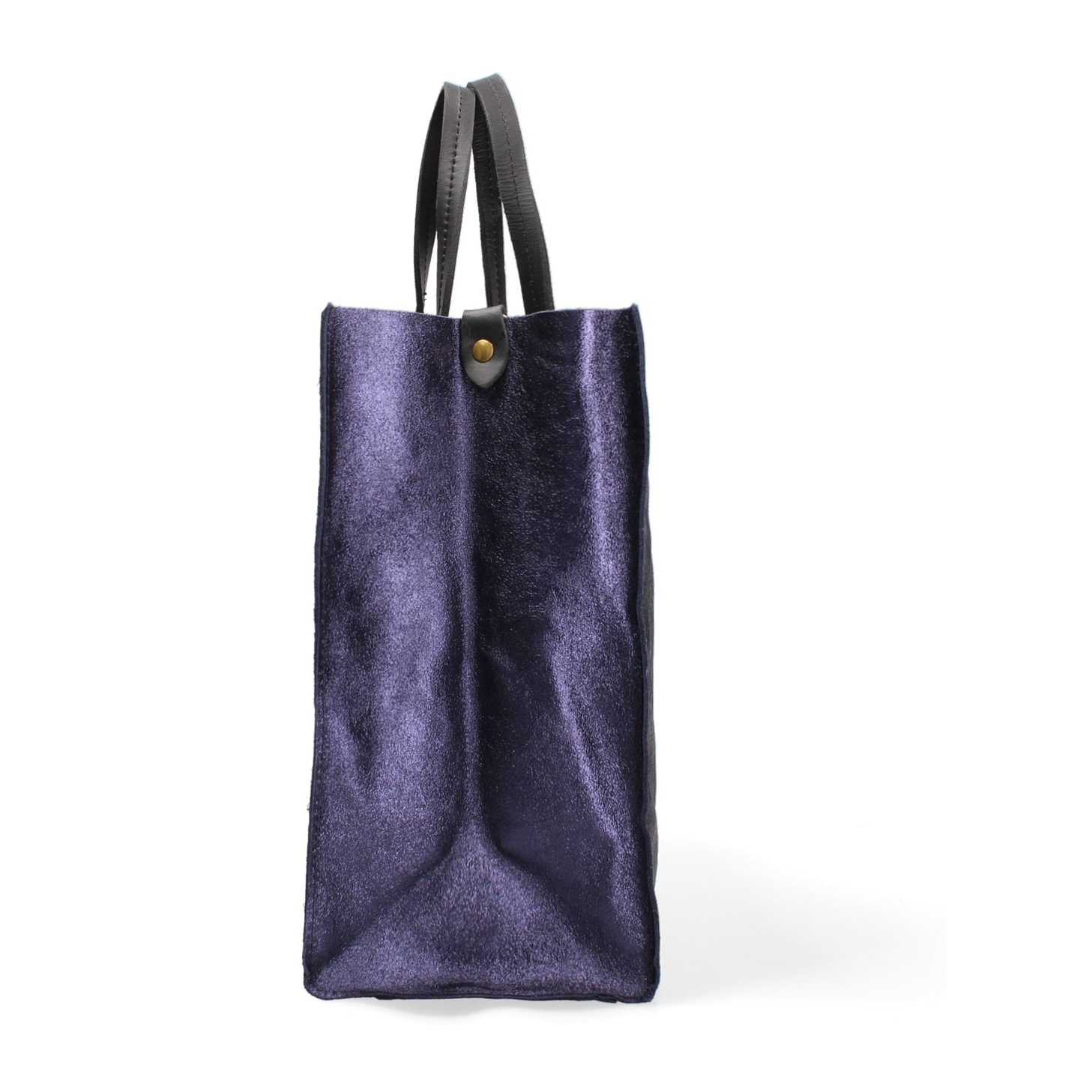 Borsa a mano da donna Made in Italy - Modello Ereva - 100% pelle - 34.5 x 32.0 x 17.0 cm