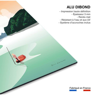 Tableau voyage Vietnam Baie Halong Tableau alu Dibond
