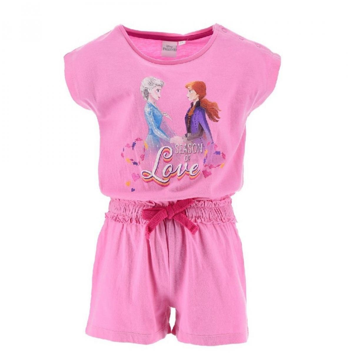 Completo maglia e pantalocini Frozen Rosa Lei Disney Rosa