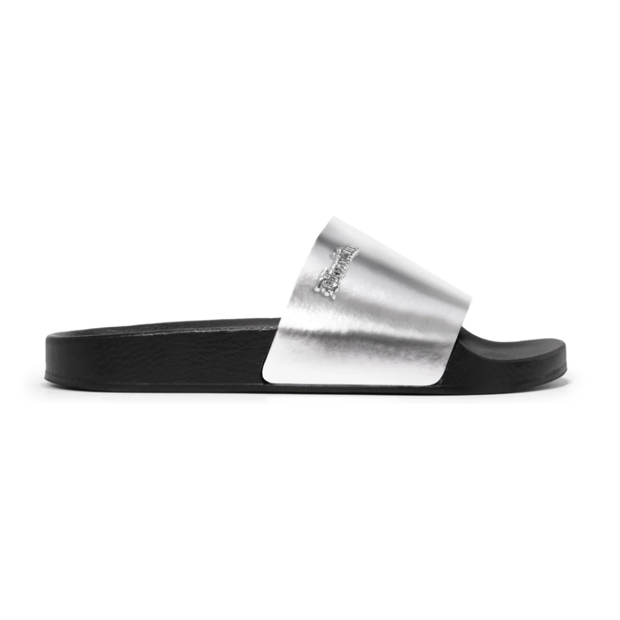 Chanclas  Mujer Pala Slide Mirror Plata D.Franklin