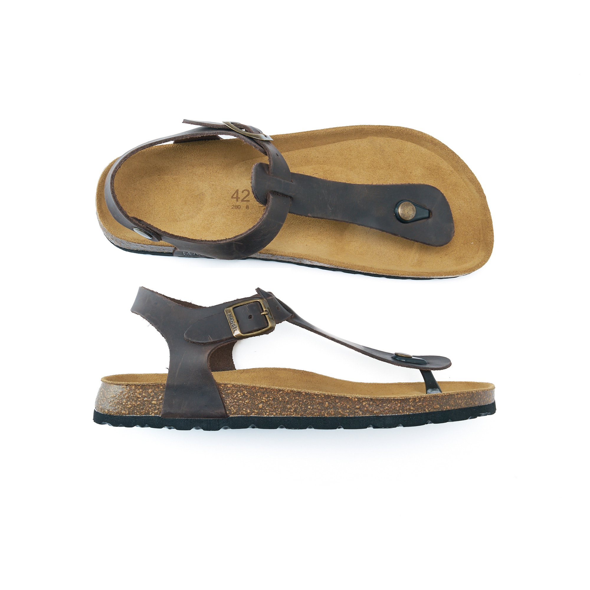 Sandalo Mandèl Marrone