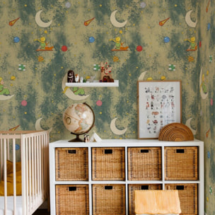 Carta da Parati Ufficiale Il Piccolo Principe Mappa Vintage