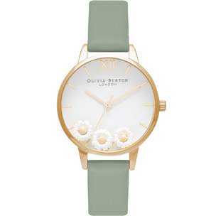 Reloj Olivia Burton OB16CH17 Mujer Analogico Cuarzo con Correa de Piel sintetica