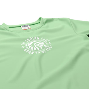 Camisetas para hombre, mujer y niño The Indian Face Spirit Green