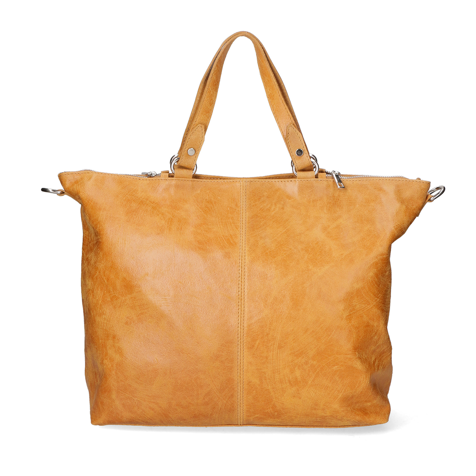 Borsa a spalla da Donna Elisamaria in Vera Pelle Made in Italy 34x49x12 cm