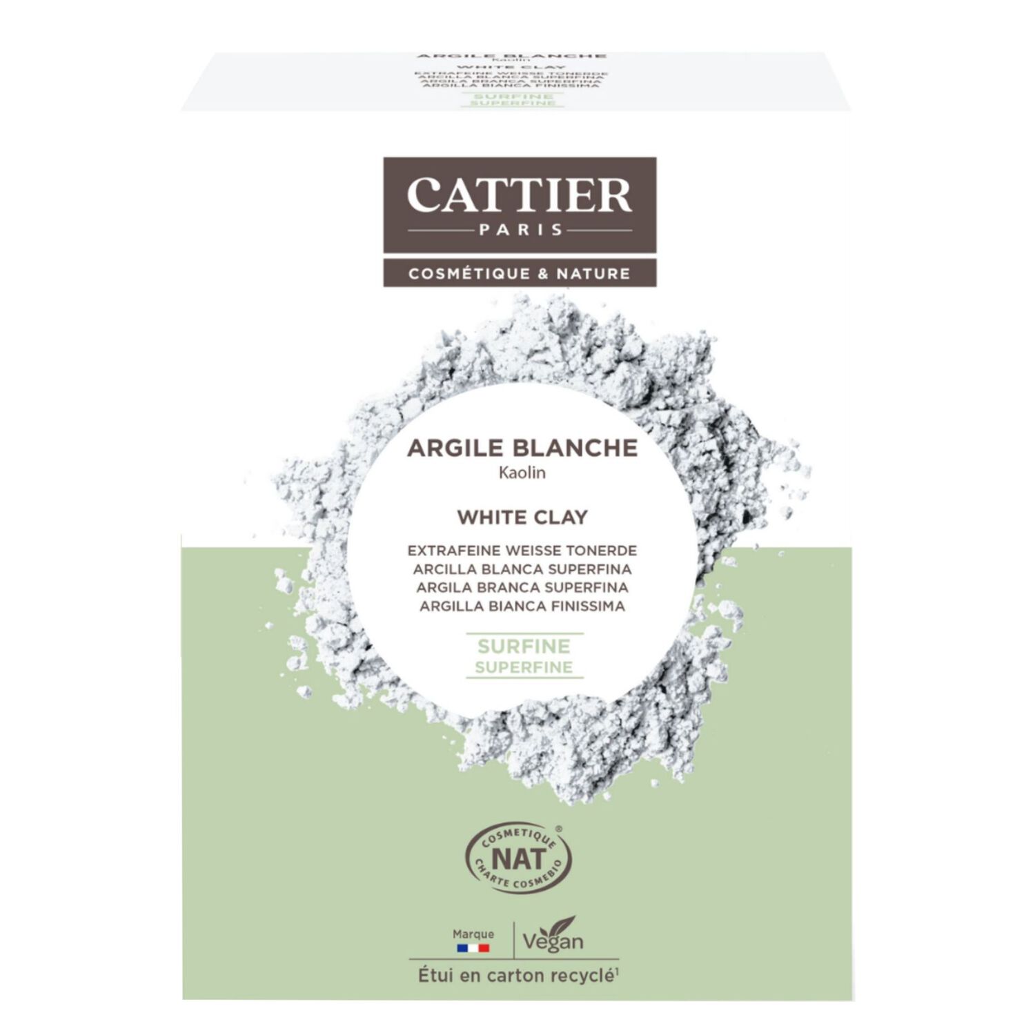 Argile Blanche Surfine - Multiples Usages 200 g