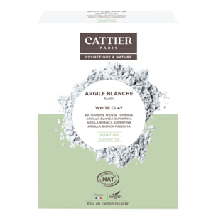 Argile Blanche Surfine - Multiples Usages 200 g