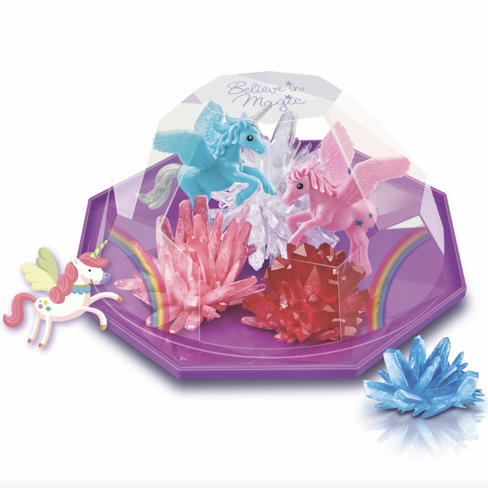Crescita di Cristalli - Il Mondo Magico dei Cristalli e degli Unicorni