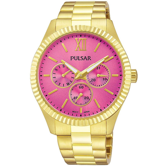 Reloj Pulsar PP6218X1 Mujer Analogico Cuarzo con Correa de Acero