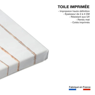 Tableau palmier aloha palmier  Toile imprimée