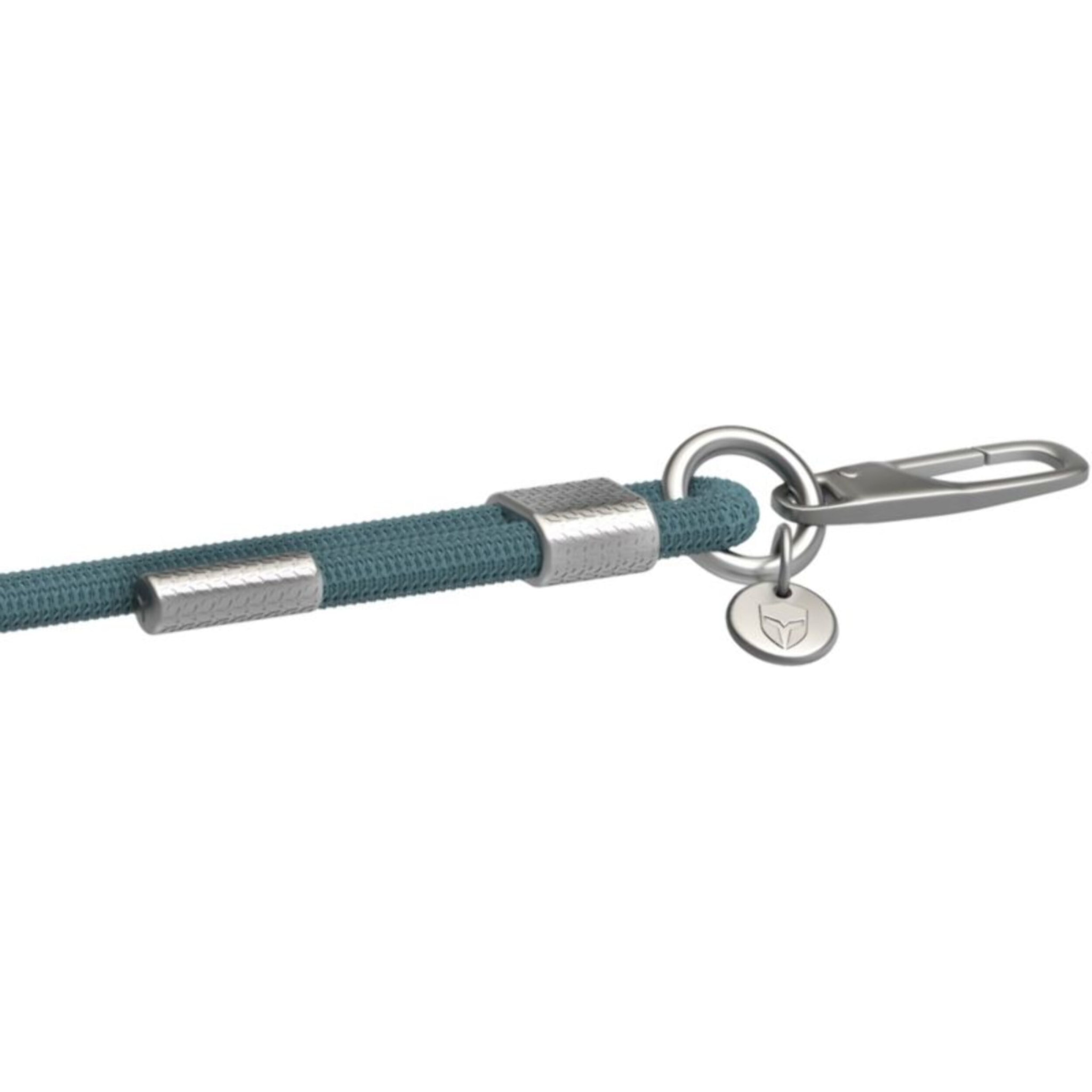 Cordon téléphone FORCE CASE Cordon Verte détails silver