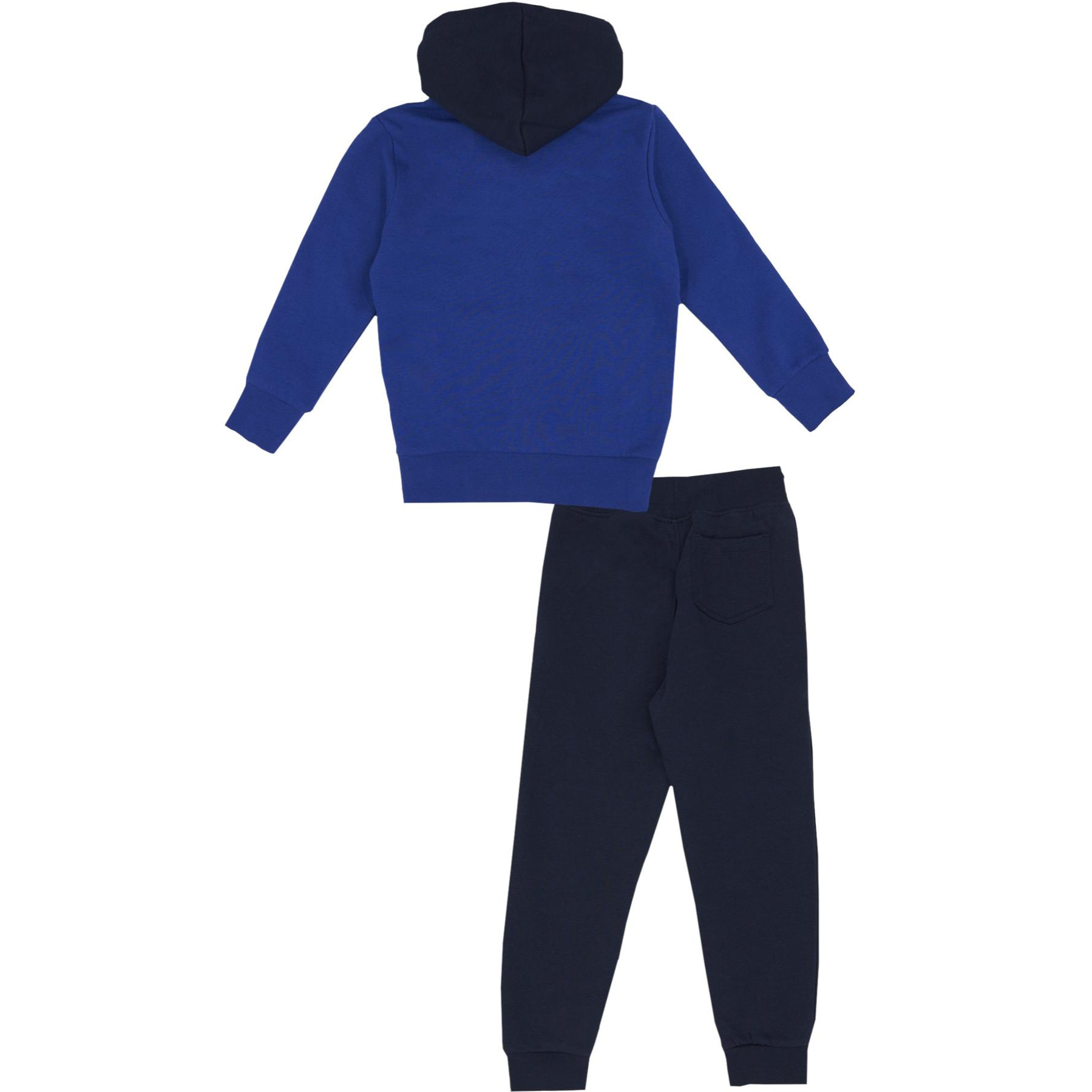 Tuta da bambino con cappuccio e full zip Basic