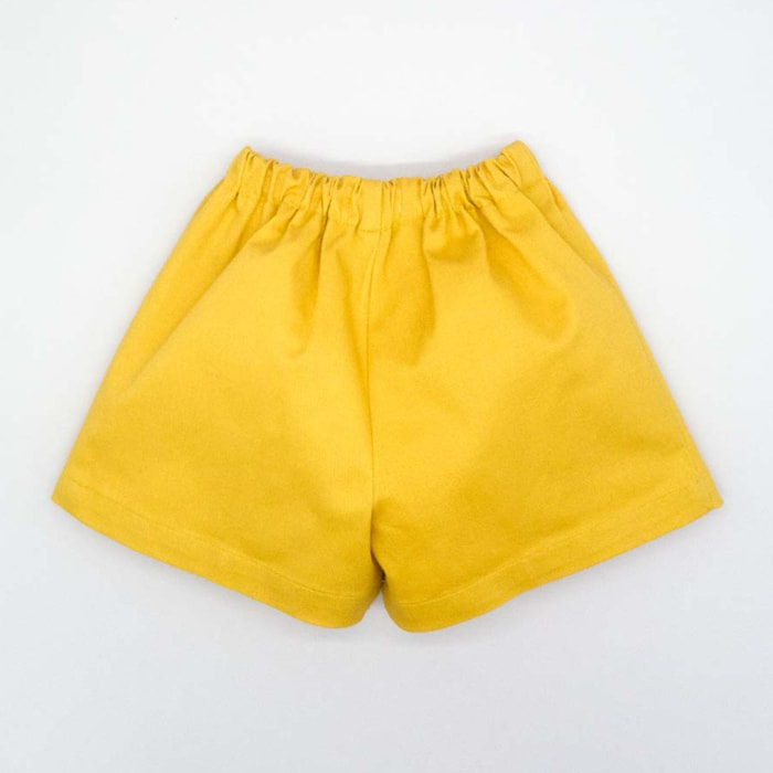 SHORT SARGA AMARILLA