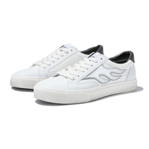 Zapatillas Bajas de Hombre Echo Flame Blanco / Plata D.Franklin