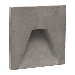 Forlight EMPOTRABLE DE PARED IP65 TAKE LED 1.9 BLANCO CÁLIDO - 3000K ON-OFF CEMENTO 135