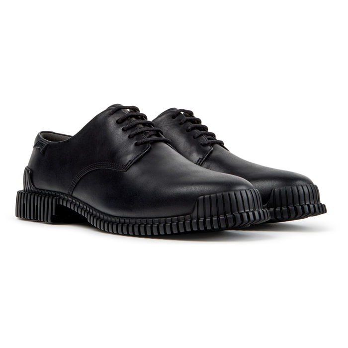 Zapatos de cordones - CAMPER Pix - Negro - Piel lisa