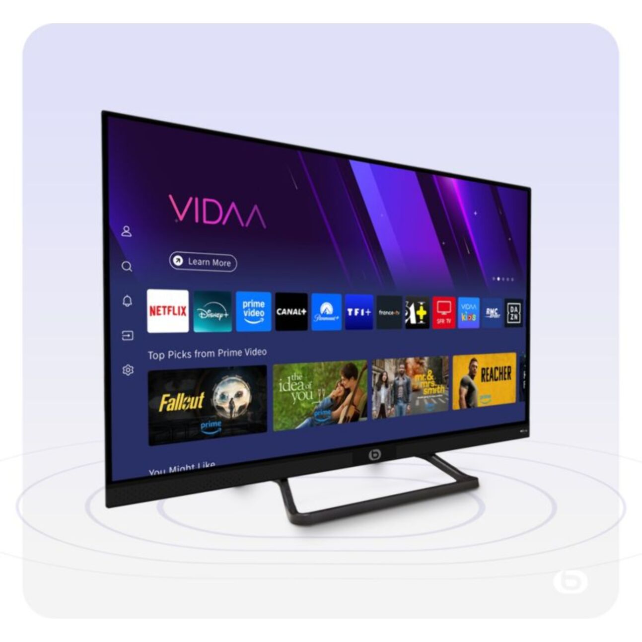 TV LED ESSENTIELB 32LED600 (2026) 32" (80 cm) - Barre de son intégrée, Smart TV