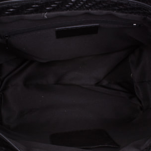 Filippa Bolso tote Mujer.Piel auténtica Gamuza Grabado Entrelazado