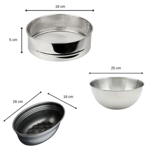 Ensemble 3 ustensiles spécial cuisson du pain Zenker x Fackelmann