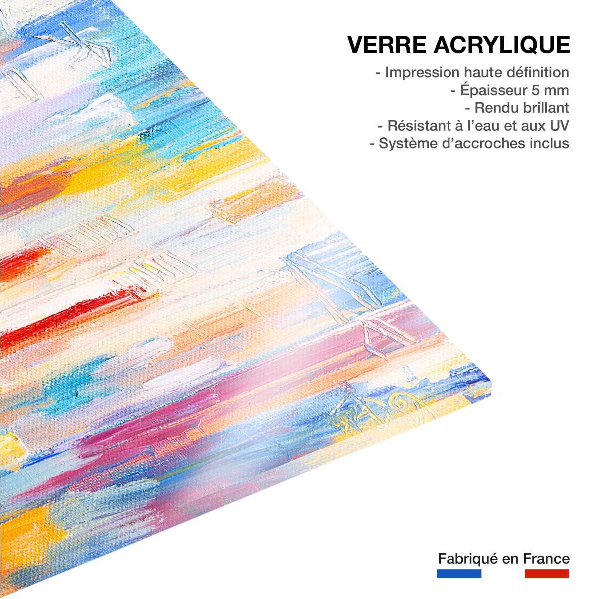 Tableau parapluie rouge Tableau plexiglas