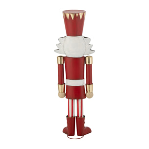 J-Line figurine Casse-Noisette - métal/fer - rouge/blanc - medium