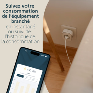 Pack TaHoma switch + 3 prises connectées Zigbee - Pour centraliser et connecter votre logement