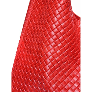 Shopper Anna Luchini Rosso