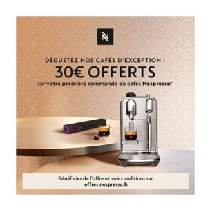 Nespresso SAGE APPLIANCES Creatista Plus Truffe noire