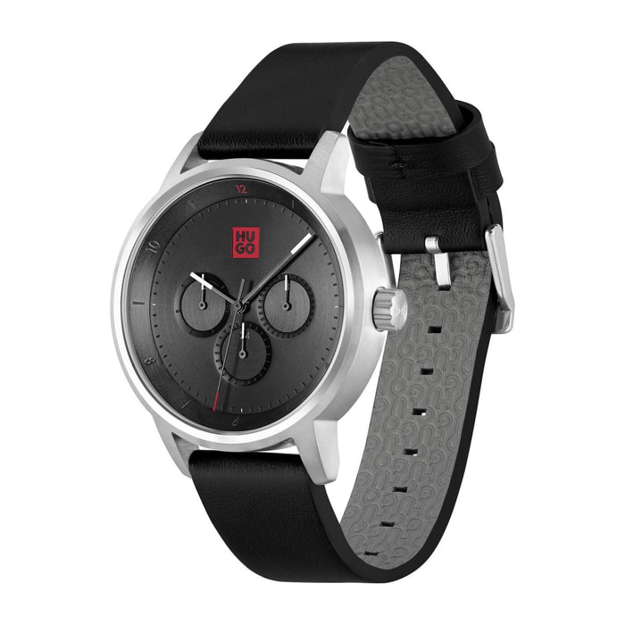 Reloj Hugo Boss 1530263 Hombre Analogico Cuarzo con Correa de Cuero