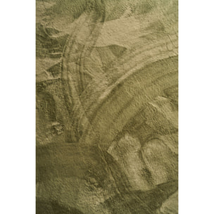 NUBE - Tapis doux et moelleux à poils courts vert - NUB6000VER