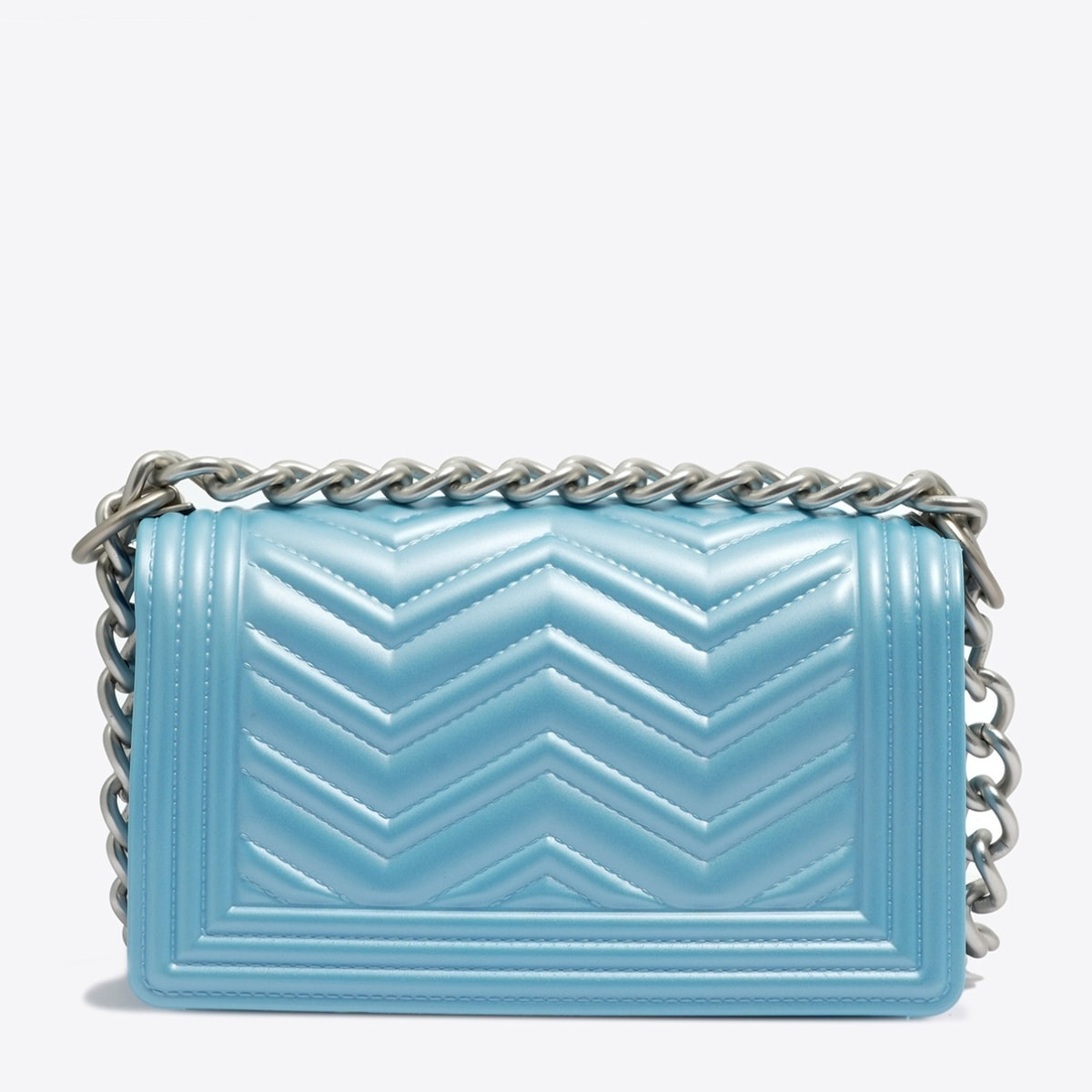 Borsa a mano da donna - Modello False - 100% Pvc - 18.0 x 10.0 x 9.0 cm