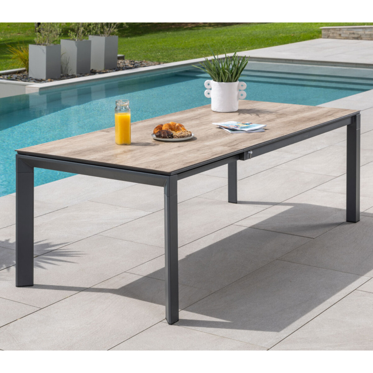 Ensemble table et chaises de jardin  - NAPLINEA