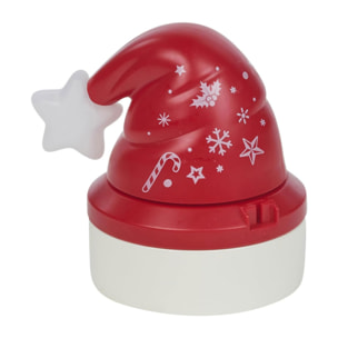 Decoración navideña con luces led y música para árbol de navidad