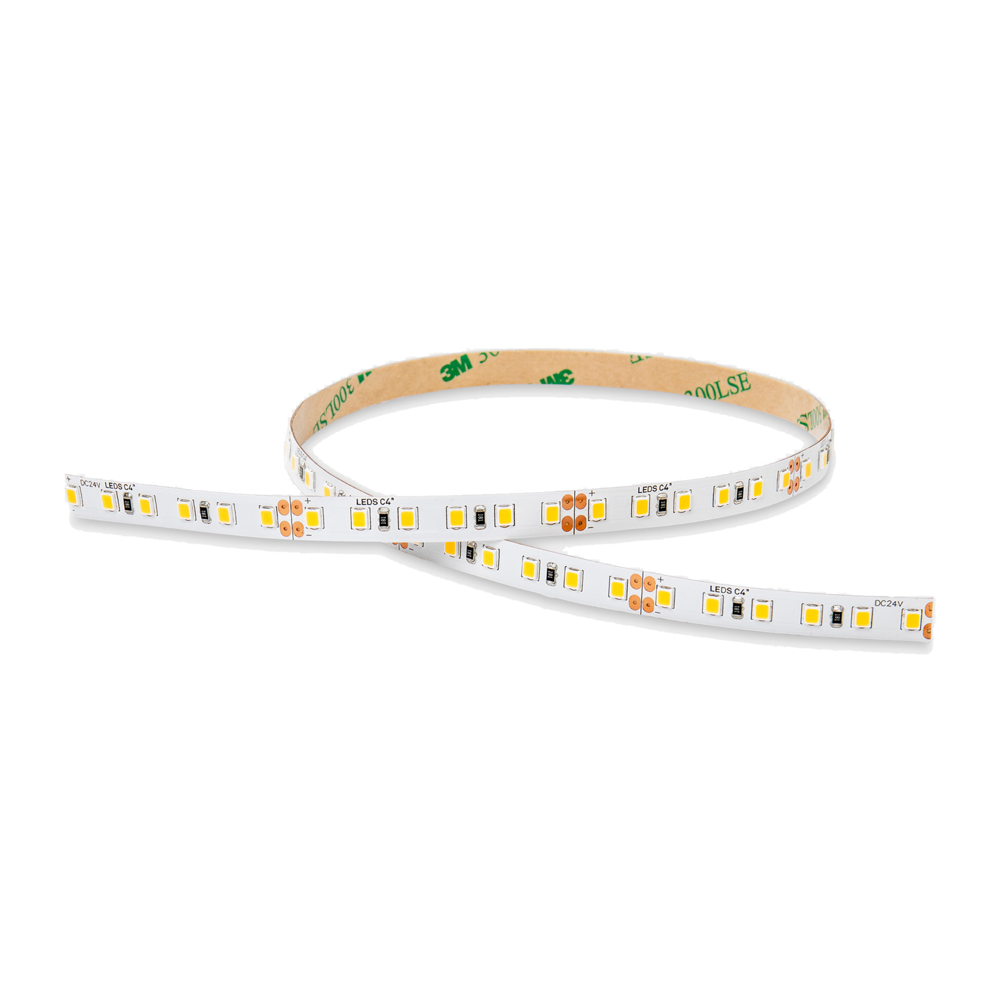 LEDS C4 Tira LED On Basic 4.8 10mm 24W Blanco Frío 6000K CRI 80 IP65 2137LM Iluminación LED Resistente para Exteriores