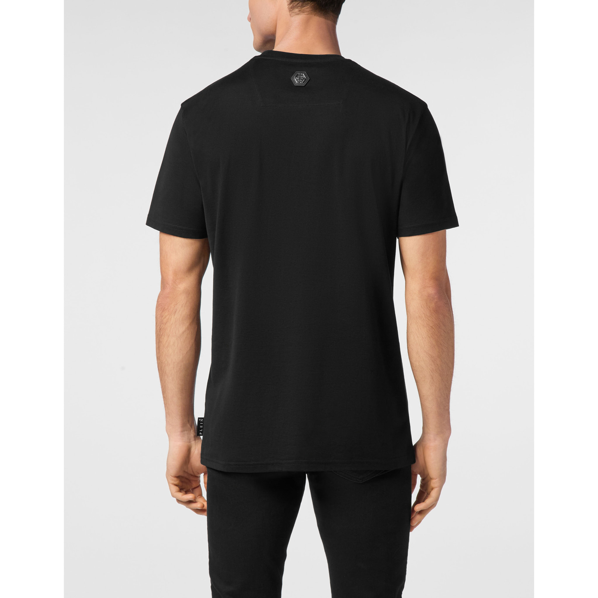 PHILIPP PLEIN Camiseta de cuello redondo y manga corta DUCK