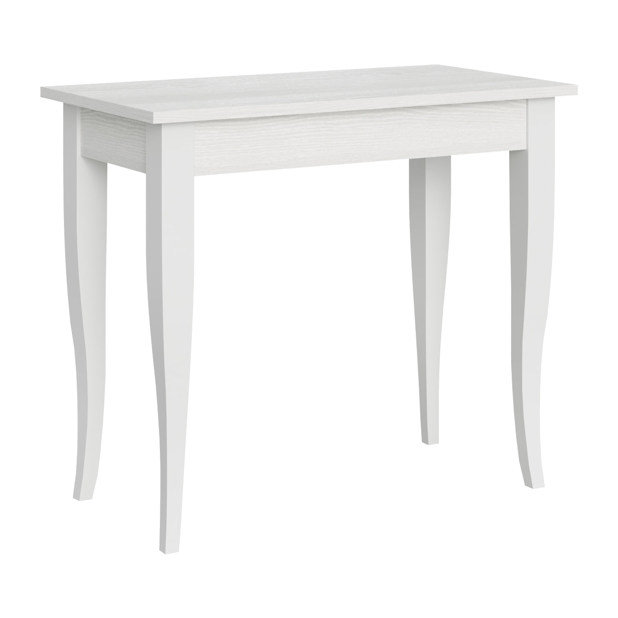 Console extensible 90x48/308 cm Sciabola Frêne Blanc